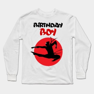 Birthday Boy - American Ninja Warrior Long Sleeve T-Shirt